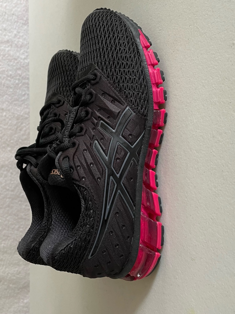 ASICS Women's Gel-Quantum 180 2 Running Shoes - Black/Cosmo Pink - Size US 7 - Picture 10 of 11